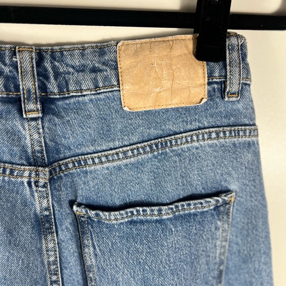Zara Mom Fit Ankle Jeans Sz 6 - Picture 11 of 11
